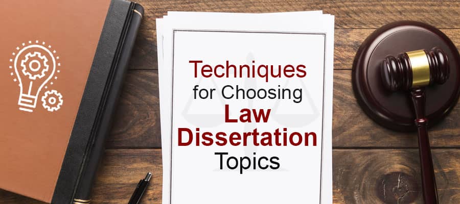 law dissertation topic ideas
